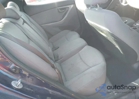 2013 Hyundai Elantra Gls из США, поврежденный, VIN 5NPDH4AE7DH445551